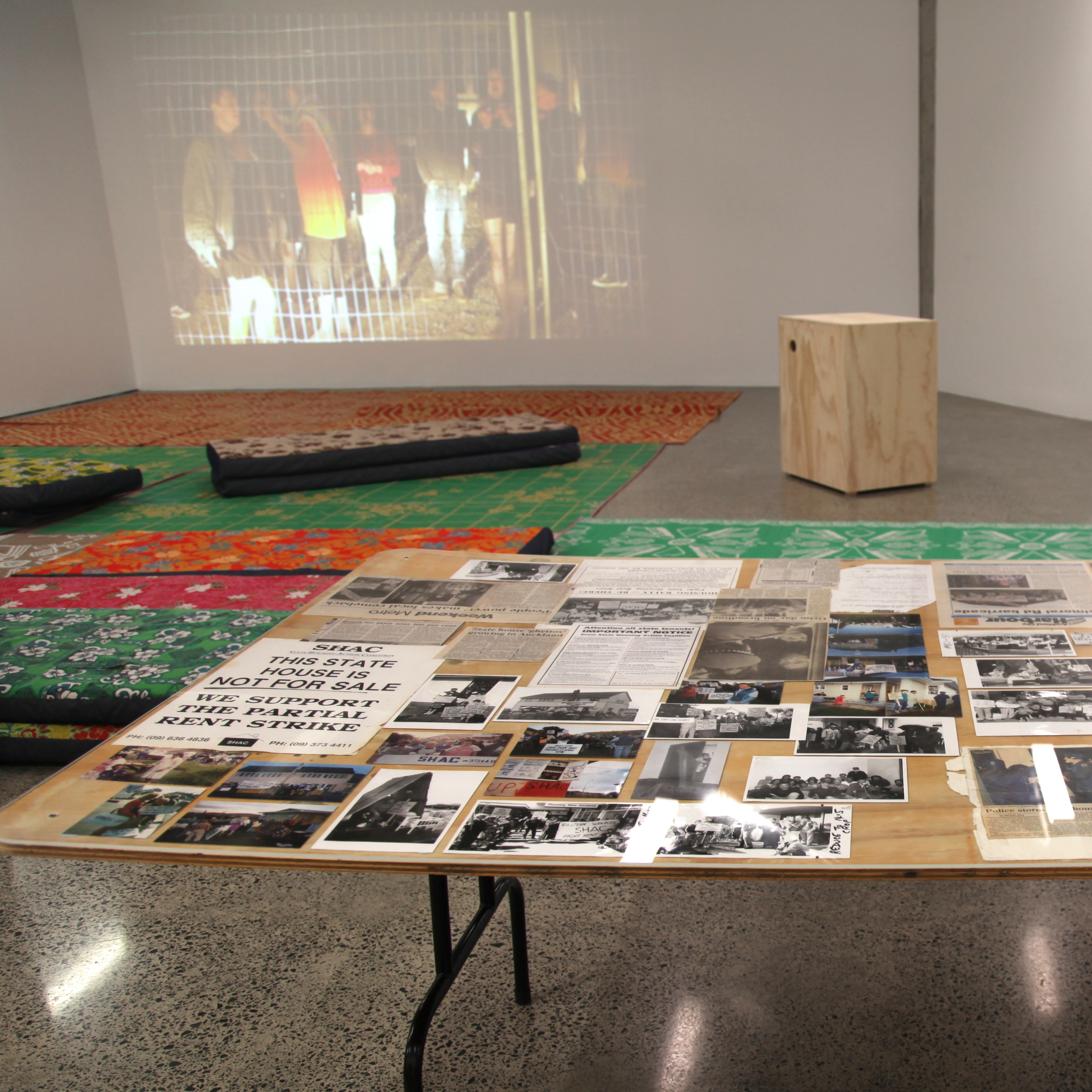 This Home is Occupied. Installation view (2014).