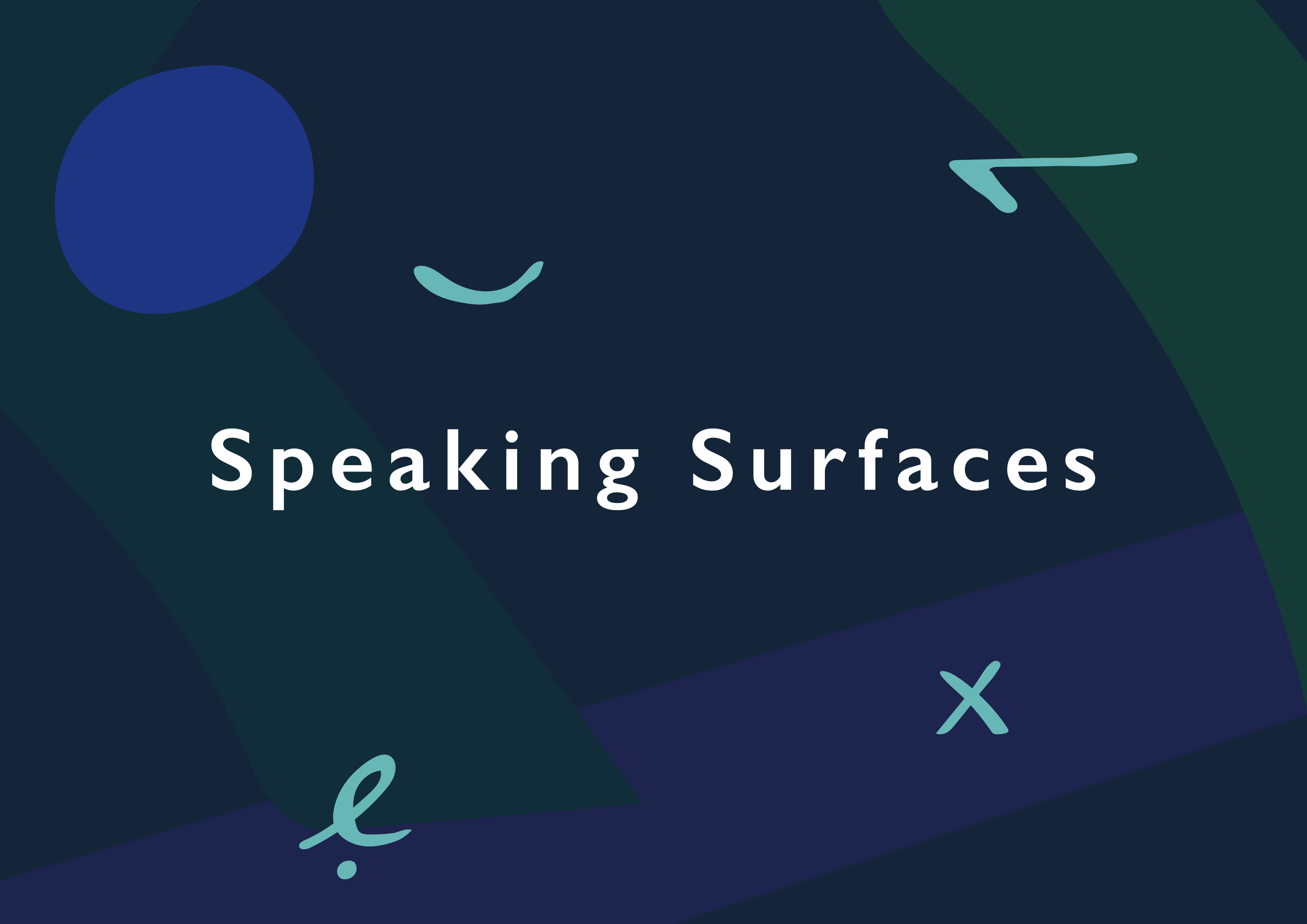 Speaking Surfaces, design